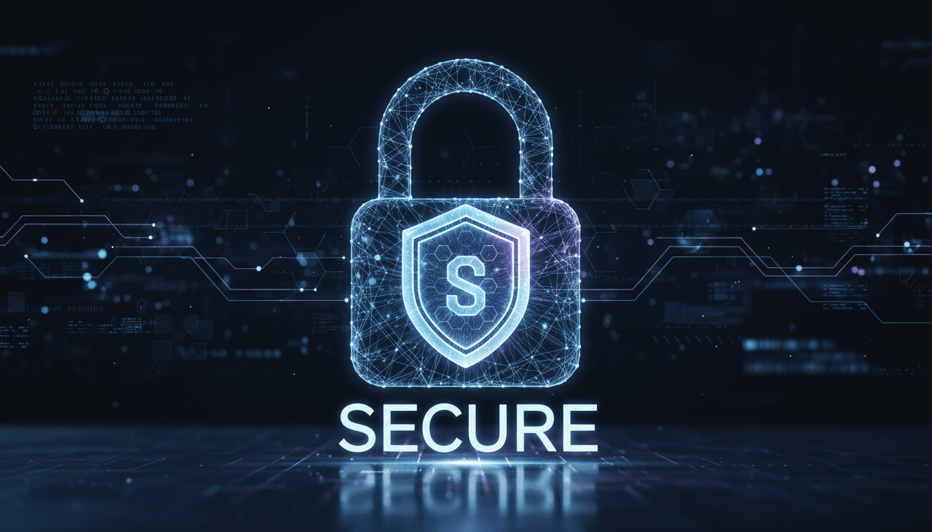 Digital security and network protection symbol
